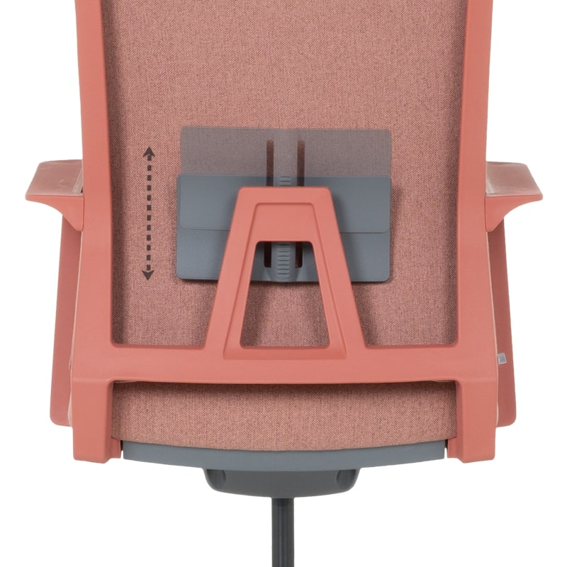 Офис стол Carmen Klawer червен